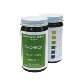 Ace Filters AS-TESTSTRIPW AV-CHECK Acidity Testing Strips (50 per bottle)